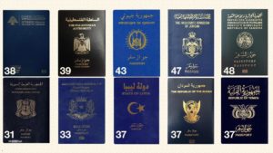 جوازات السفر العربية