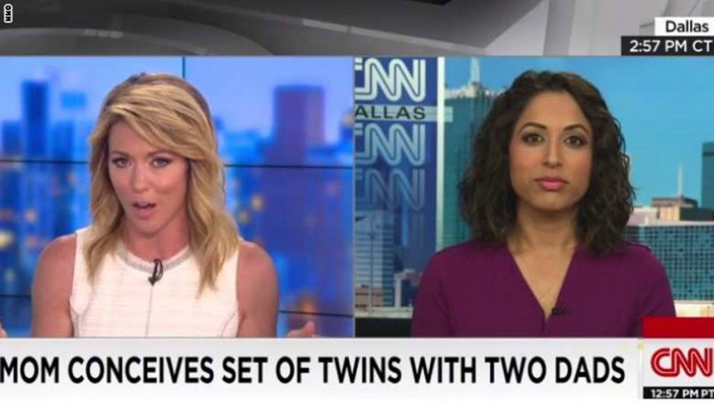 توأم كل واحد من أب